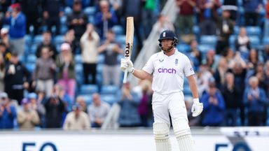 Bairstow hits England's second-fastest Test 50