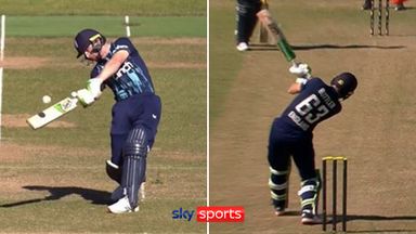 Buttler's remarkable double six off a double-bounce