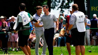 Highlights: McIlroy takes joint-lead at opening round of Travelers