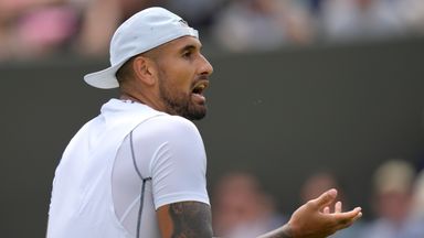 'Kyrgios wants it all his own way, he's lucky to be here'