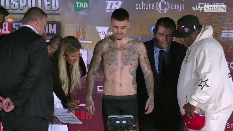 Tensions rise as Kambosos Jr makes weight second time around!