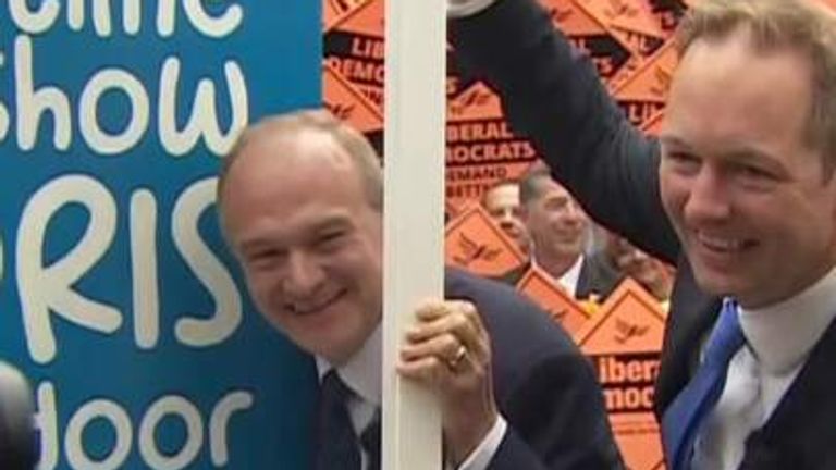 Lib Dem leader Sir Ed Davey has spoken in Tiverton and Honiton after the party&#39;s by-election victory there. 