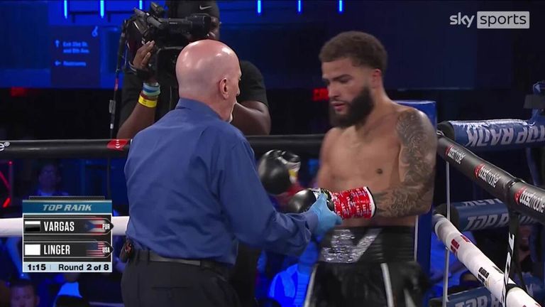 Should ref have stopped Dakota Linger’s fight with Josue Vargas earlier?