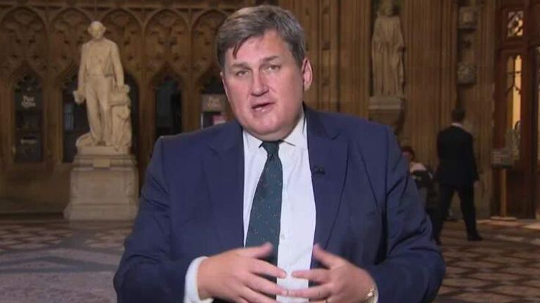 Crime and Policing Minister Kit Malthouse tells Sky News that Boris Johnson will win the no confidence vote in him &#39;thumpingly&#39;