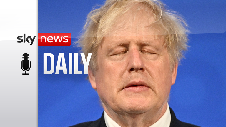 IMAGE: Britain&#39;s Prime Minister Boris Johnson holds a news conference in response to the publication of the Sue Gray report Into "Partygate", at Downing Street in London, England May 25, 2022. Leon Neal/Pool via REUTERS 