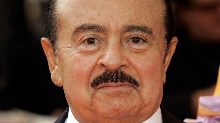 Adnan Khashoggi.  Photo: AP