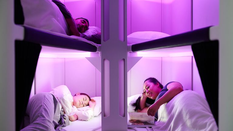 Air New Zealand to install world-first economy bunk beds on long-haul flights
Credit:Air New Zealand