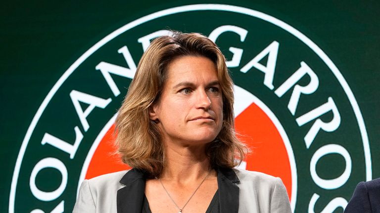 Amelie Mauresmo, a former No. 1 player who is in her first year as the French Open&#39;s first female tournament director, said Wednesday that nine of the 10 night sessions at Roland Garros involved men&#39;s matches because women’s tennis currently has less “appeal.”