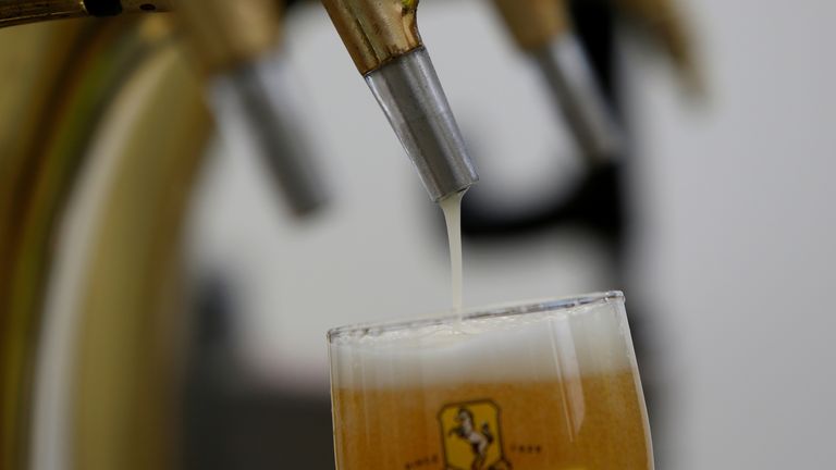 Beer can have health benefits when consumed in moderation. Pic: Reuters 