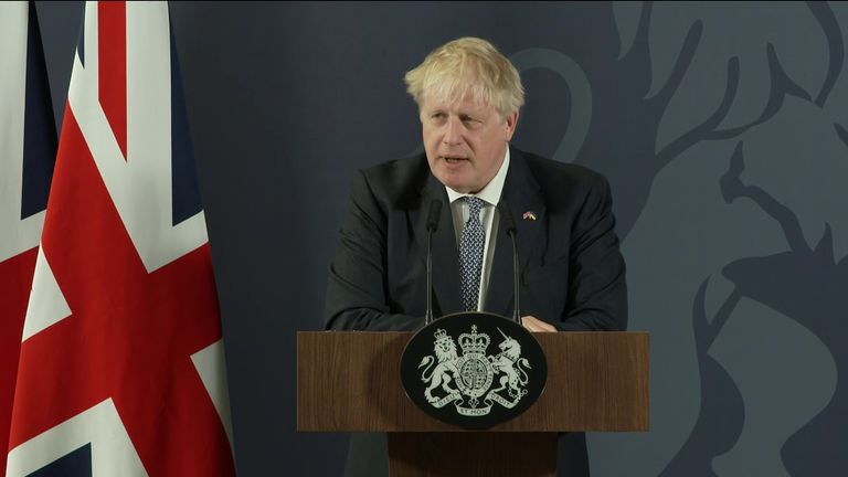 Boris Johnson announced new cost of living plan including extension of right to buy scheme in his Blackpool speech 