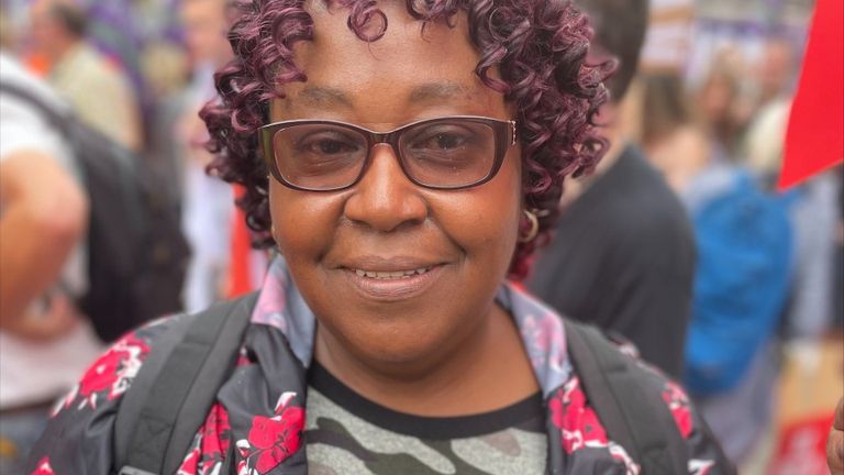 Yvonne Thomas, a social care worker from Birmingham, describes her anger at the governments handing of the cost of living crisis. She’s on little money and feels like she’s been forgotten despite working during the pandemic and putting herself at risk