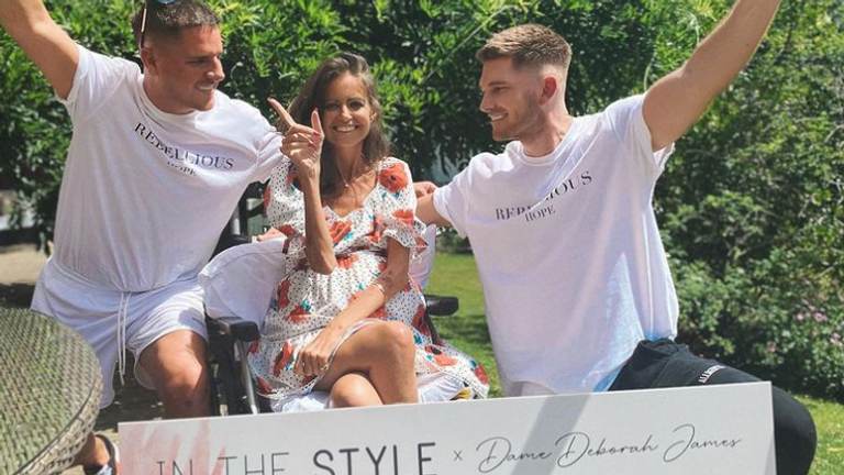 ‘I just can’t believe it!’: Dame Deborah James clothing line raises £1m