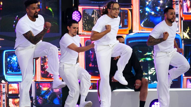 Diversity performing during the Platinum Party at the Palace staged in front of Buckingham Palace, London on day three of the Platinum Jubilee celebrations for Queen Elizabeth II. Picture date: Saturday June 4, 2022.
