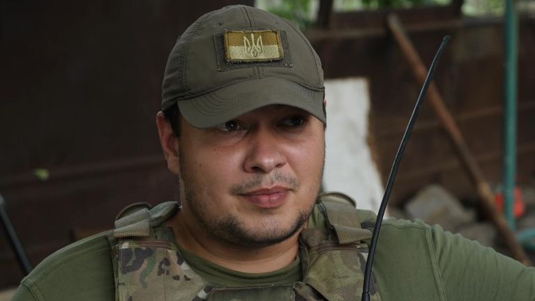 
Marine commander Oleksandr is fighting on the frontline in Donbas. 80% of his unit have been killed or wounded.
