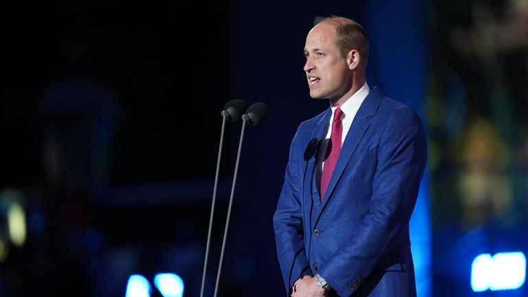 The Duke of Cambridge during the Platinum Party at the Palace staged in front of Buckingham Palace, London on day three of the Platinum Jubilee celebrations for Queen Elizabeth II. Picture date: Saturday June 4, 2022.
