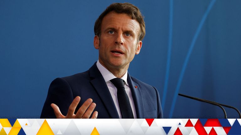 France&#39;s President Emmanuel Macron
