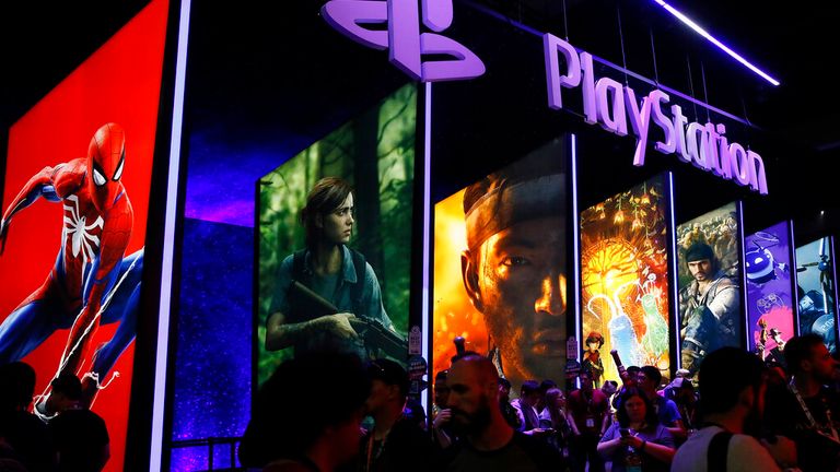 Gaming fans at the E3 expo in Los Angeles File pic: AP 