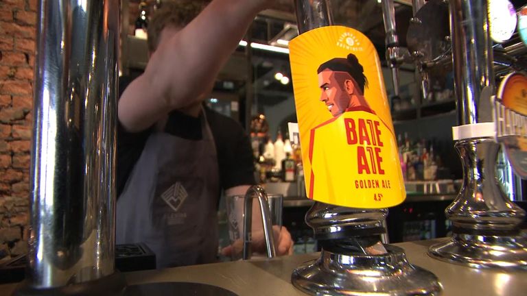 Gareth Bale has a beer named after him