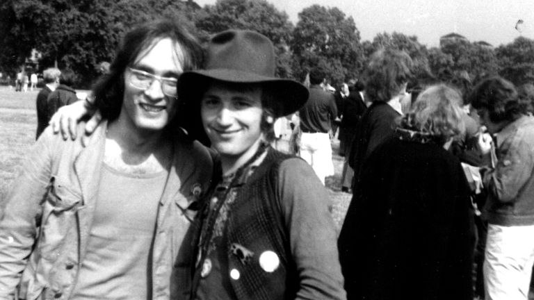 First UK Gay Pride, 1 July 1972 at Hyde Park