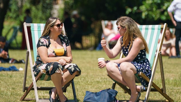 Hottest day of the year recorded as UK braces for 34C heat with expert warning of ‘rare climate change event’