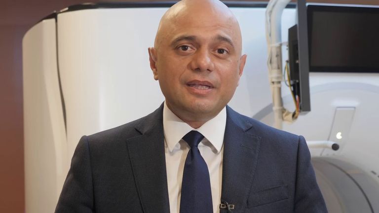 Health Secretary Sajid Javid