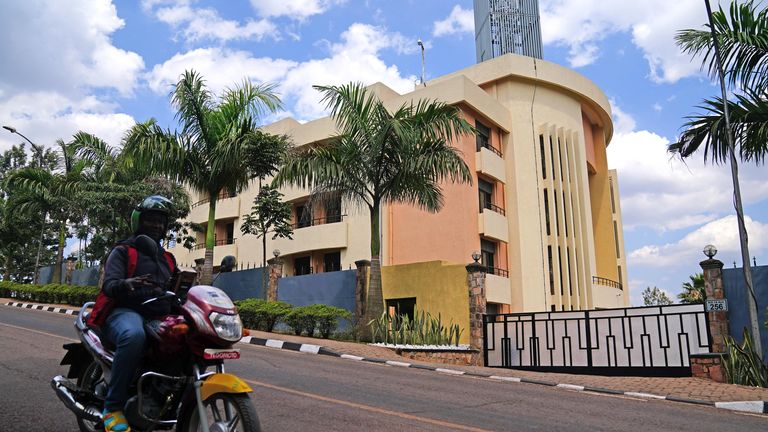 The Hope Hostel accommodation in Kigali, Rwanda where migrants from the UK are expected to be taken when they arrive. Picture date: Tuesday June 14, 2022.
