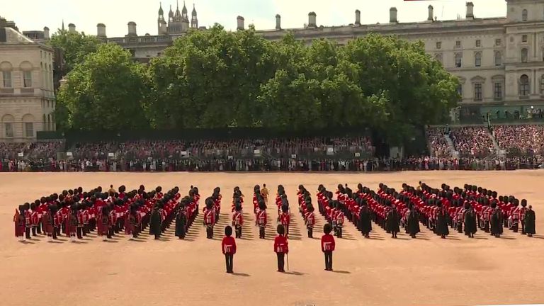  
Screen Grabs -Wide Screen grab from Horse Guards Parade

