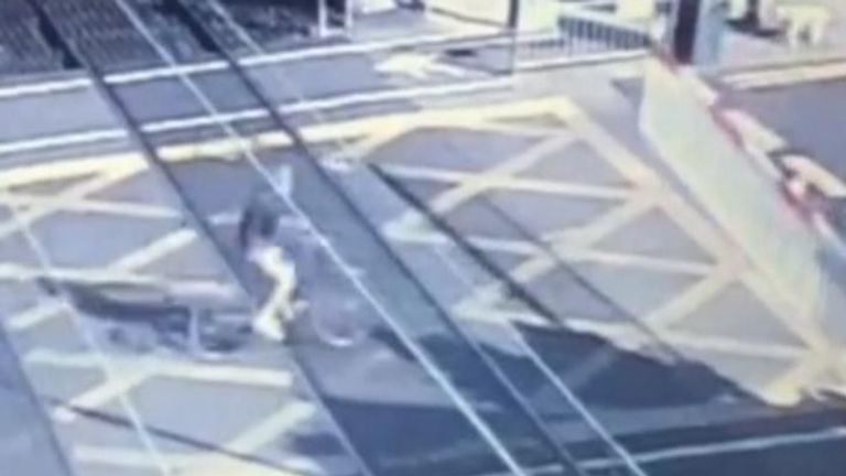 The video was released on International Level Crossing Awareness Day. In It showed a cyclist running into barriers on 25 May in Dublin, as well as car stopped in Dublin under a barrier on 13 May and a tractor ploughing through some barriers on Ballymurray. Pic: Irish Rail