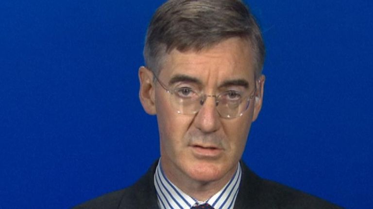 Jacob Rees-Mogg dismisses booing of prime minister as a &#39;mere bagatelle&#39;