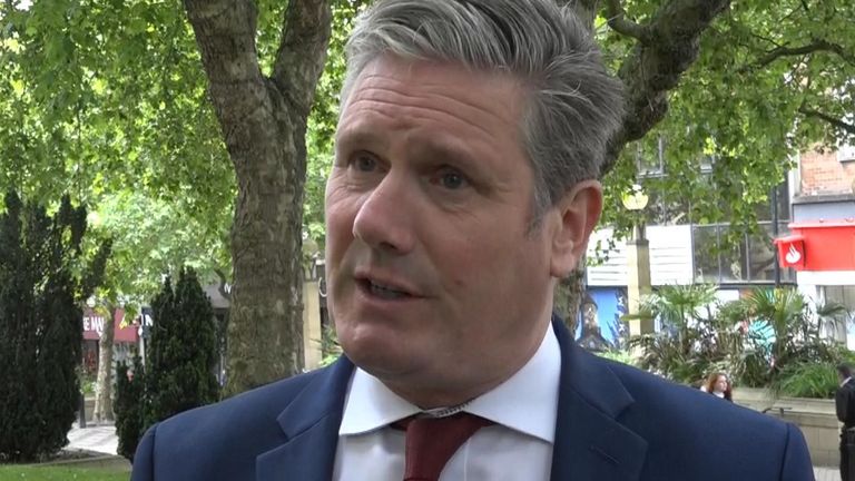 Sir Keir Starmer says the problems around the Northern Ireland Protocol can be resolved around the negotiating table with &#39;statecraft, guile, trust&#39;.