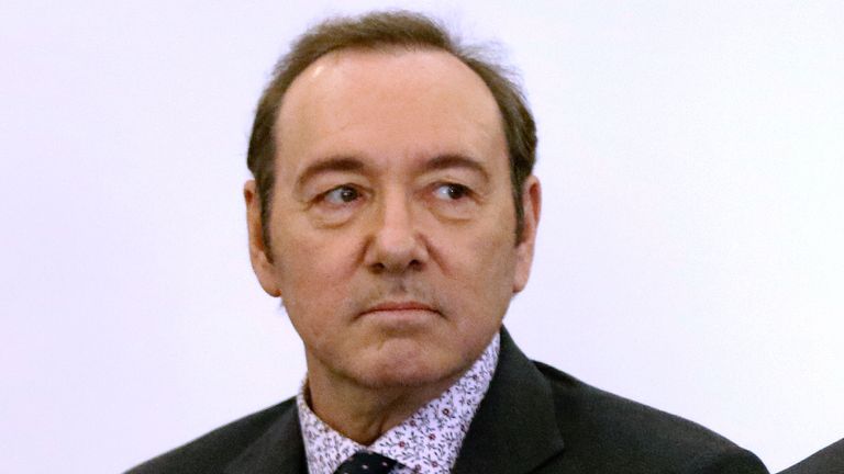 Kevin Spacey charged with four counts of sexual assault