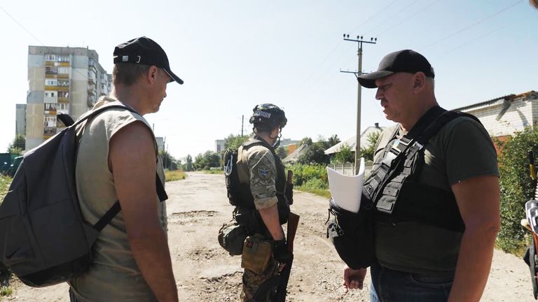 Some civilians remain in Lysychansk, as Russian forces surround the city