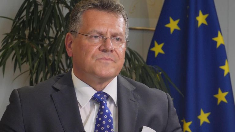 EU chief tells UK it’s time to get Brexit done in latest salvo over Northern Ireland Protocol