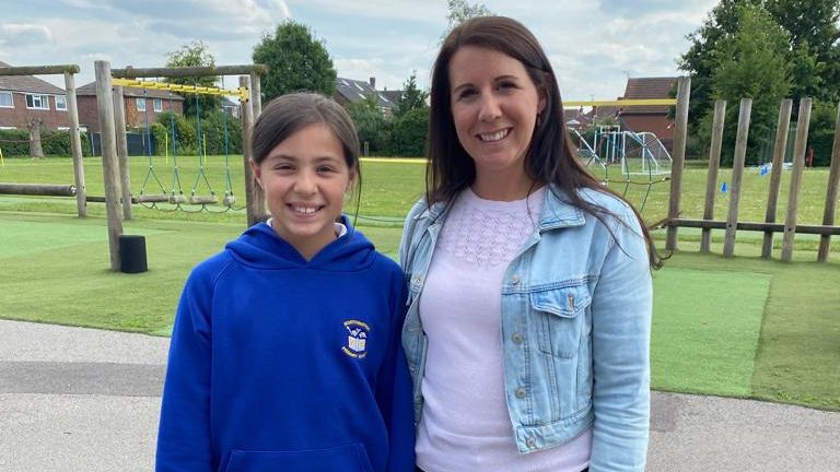 Helen Tebbutt&#39;s daughter Chloe McLean attends Worthington Primary School