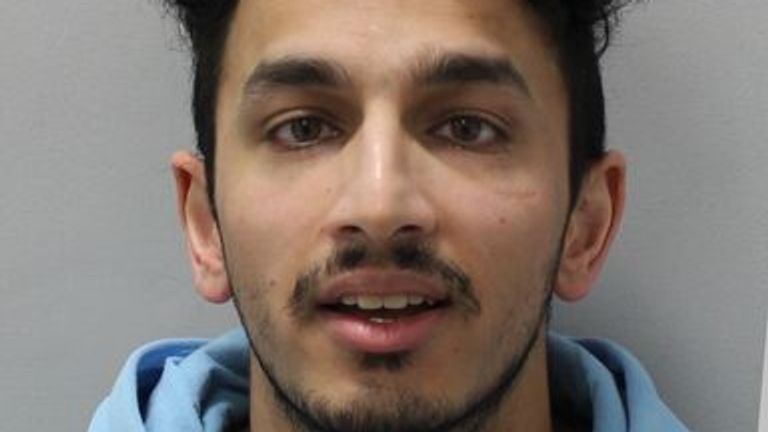 Vishaal Vijapura, 28 (05.10.93) of Shirley, Croydon, was sentenced at Croydon Crown Court on Tuesday, 14 June to two years and eight months&#39; imprisonment. He also received a Sexual Harm Prevention Order for a term of five years. Pic: Metropolitan Police


