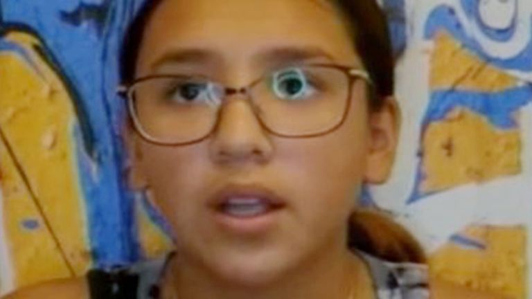 Schoolgirl Miah Cerrillo Who Covered Herself In Someone&#39;s Blood To Pretend She Was Dead During Texas School Shooting gives evidence