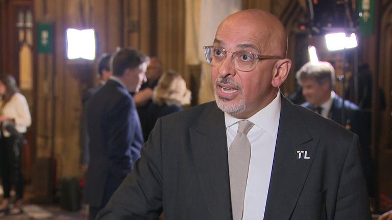 Nadhim Zahawi tells Sky News the PM won &#39;handsomely&#39; in his no confidence vote. 