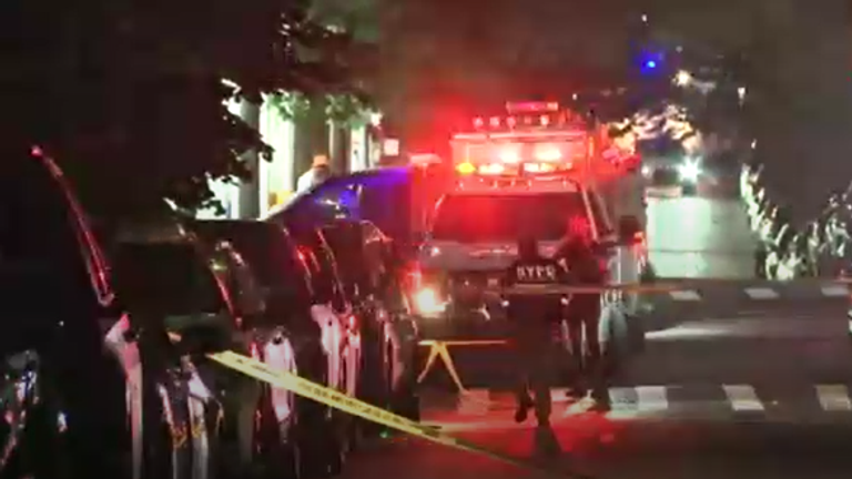 Woman fatally shot while pushing stroller in NYC. Pic: AP