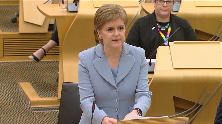 Nicola Sturgeon sets out her hopes for a consultative referendum and what it means if it is blocked.