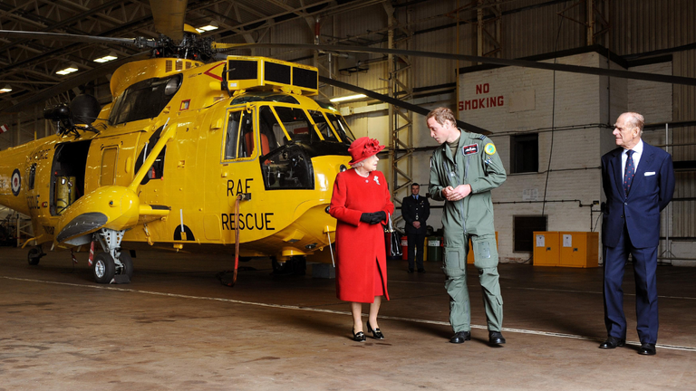 Prince William joined C Flight, 22 Squadron at RAF Valley in Anglesey in September 2010 as a Search and Rescue Pilot. Pic: Royal Family