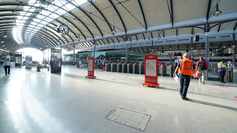 Newcastle train station