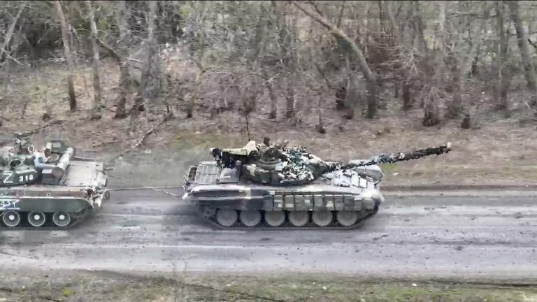 Russian tanks 