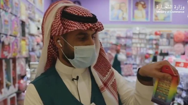Saudi Arabia crackdown on rainbow-colored toys