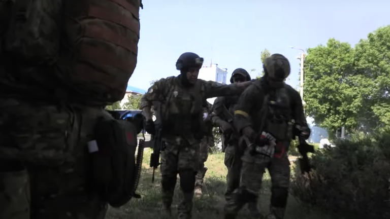Foreign fighters in Severodonetsk