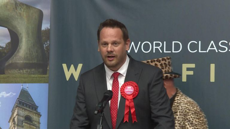 Labour wins back Wakefield from Conservatives in by-election