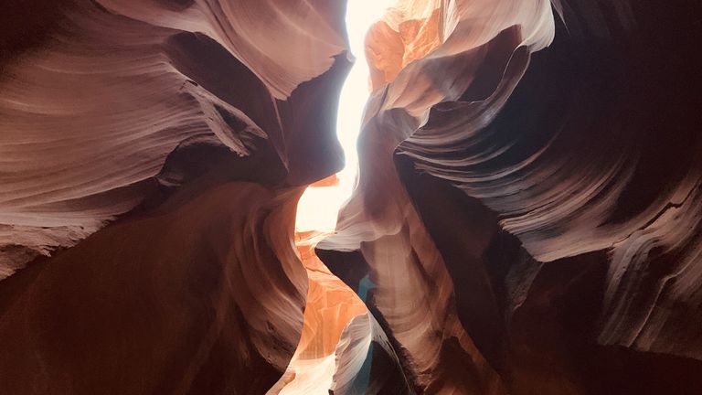 One of Utah&#39;s slot canyons. Pic: Claire Bates (no credit required, just for info)