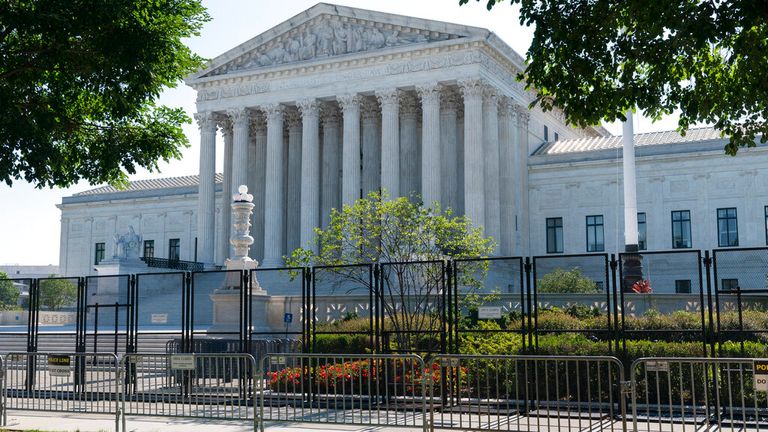 The Supreme Court voted against the EPA - dealing a blow to President Biden Pic: AP 