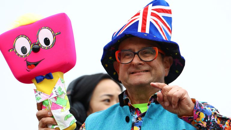 Timmy Mallett during the Platinum Jubilee Pageant in front of Buckingham Palace, London, on day four of the Platinum Jubilee celebrations. Picture date: Sunday June 5, 2022.

