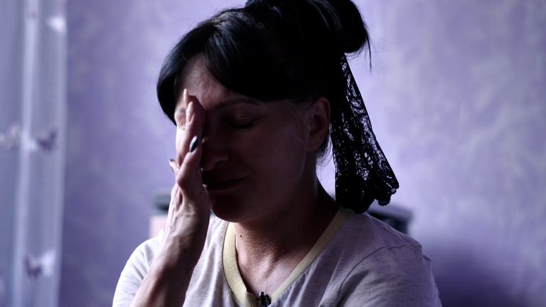 Mother of nine lost husband on first day of Ukraine war
