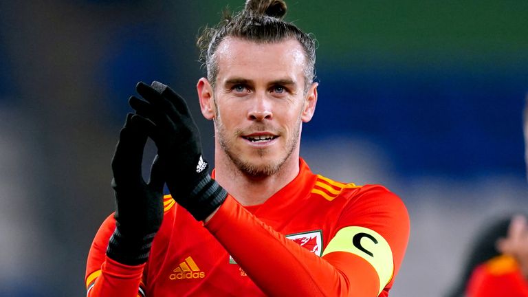 Wales football captain Gareth Bale receives an MBE